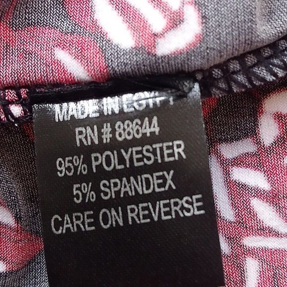 Nwt GLAMOUR 3D Flower Embossed Print Dress Sz 22W - Picture 9 of 9